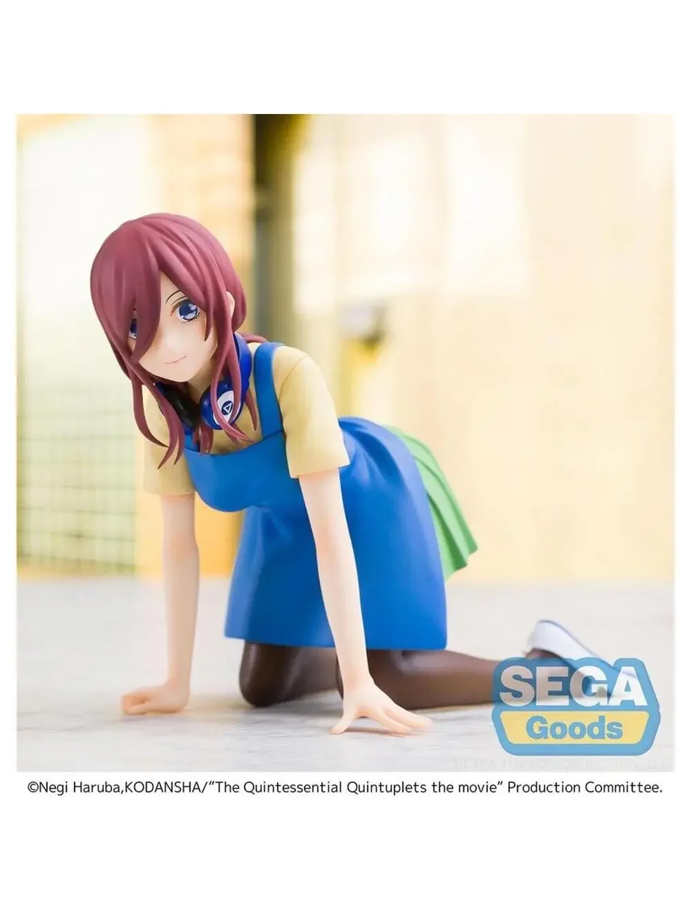 SEGA Miku Nakano Figure The Quintessential Quintuplets Movie NIB US Seller